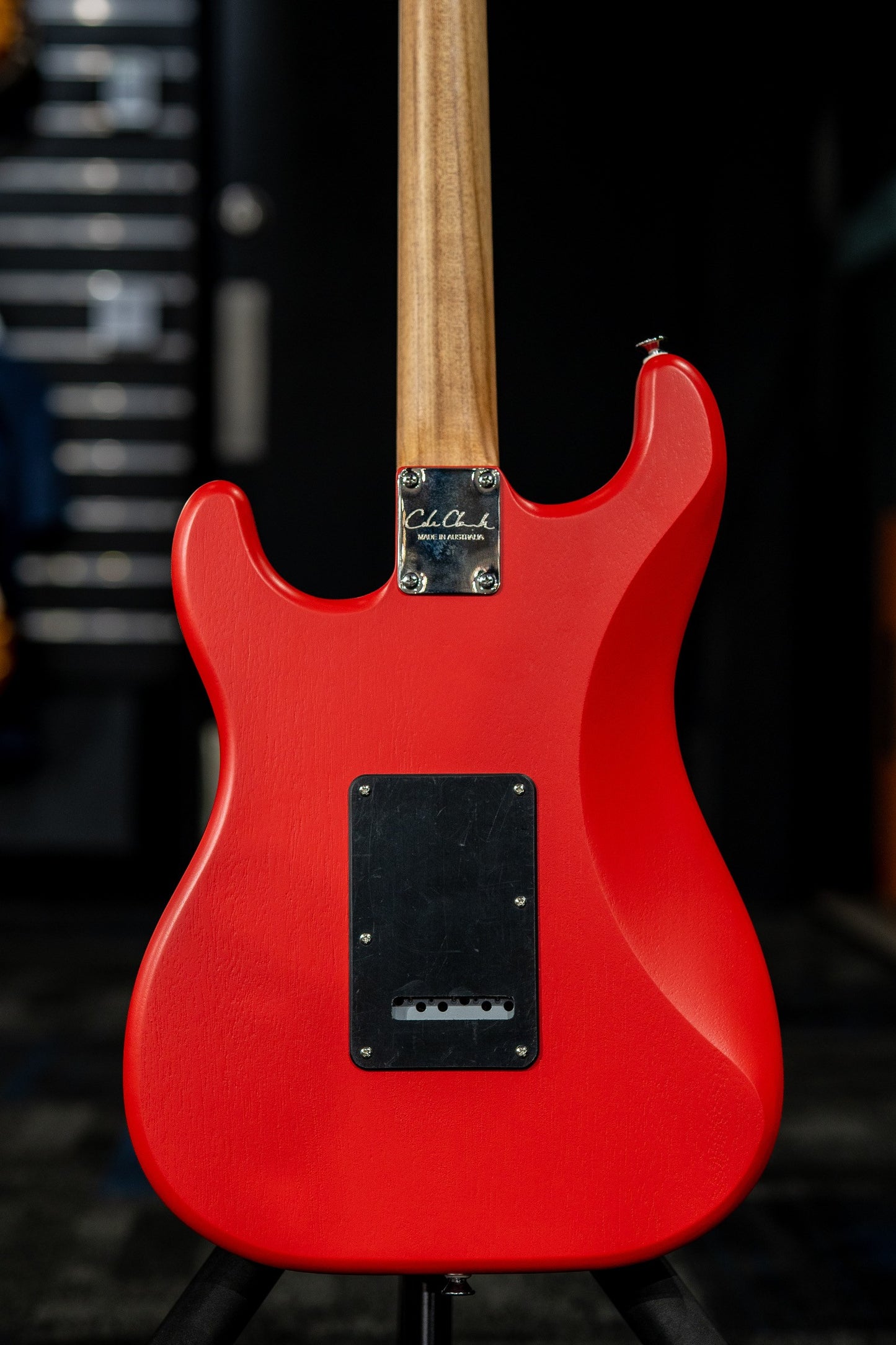 Cole Clark HB Hollow Baby, HSS, Black Pickguard in Red