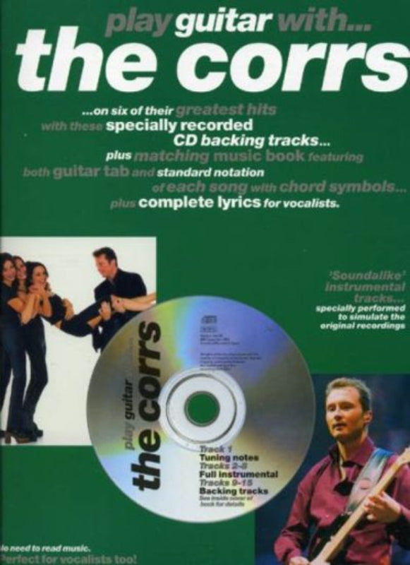 Play Guitar With The Corrs Tab Guitar Tab BK/CD