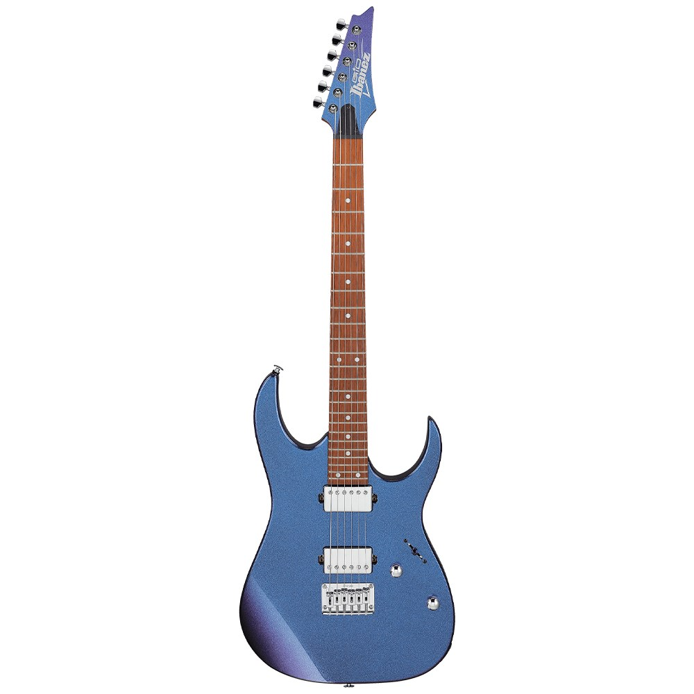 Ibanez GRG121SP Electric Guitar in Blue Metal Chameleon
