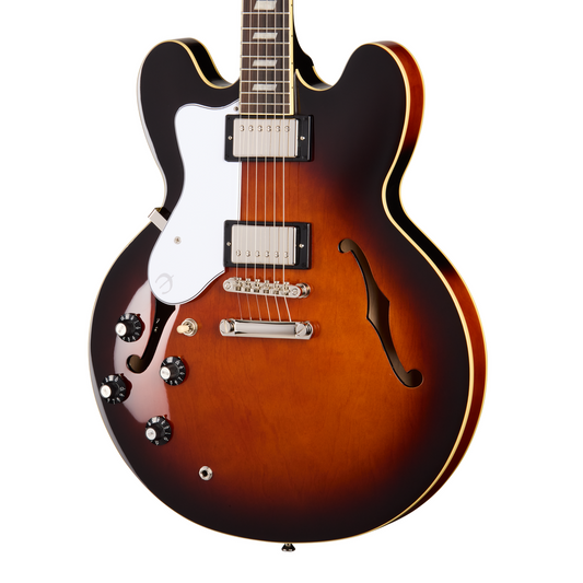 Epiphone Bonehead Riviera in Dark Tobacco Sunburst - Left-Handed