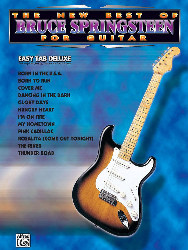 The New Best Of Bruce Springsteen For Guitar Easy Tab