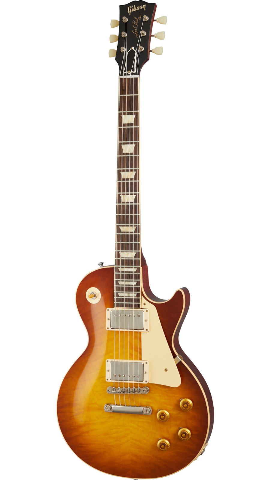 Gibson 1959 Les Paul Standard Reissue Electric Guitar in Iced Tea Burst