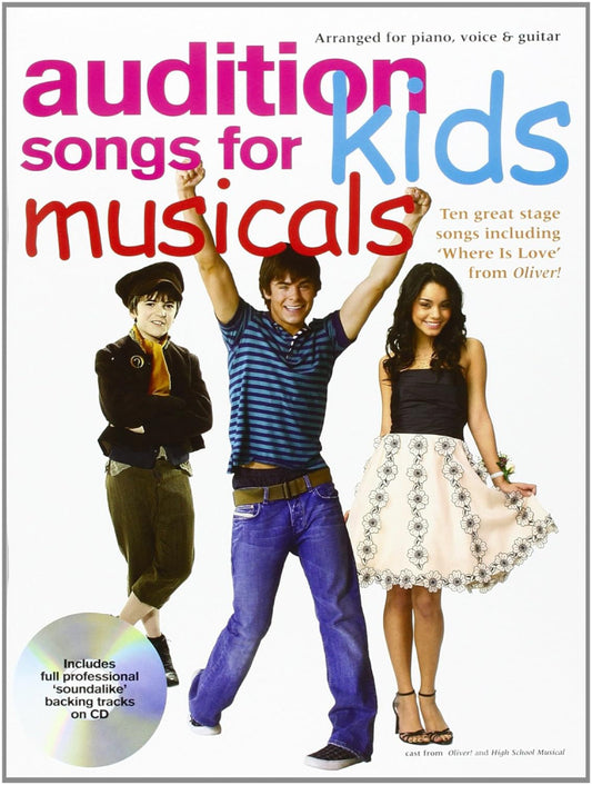 Audition Songs for Kids Musicals BK/CD