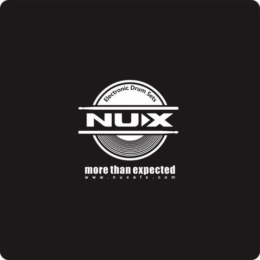 NUX Electronic Drums Floor Mat 1300x1300mm in Black