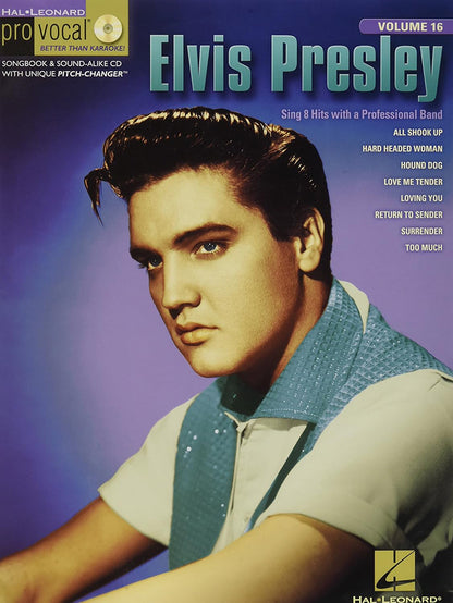 Elvis Presley Pro Vocal Men Volume 16 BK/CD