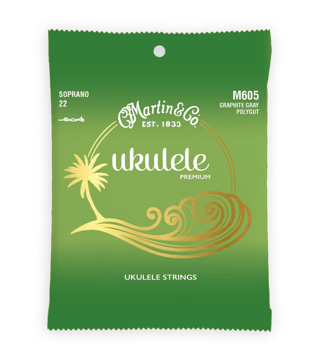 Martin M605 Ukulele Premium Soprano Polygut Strings