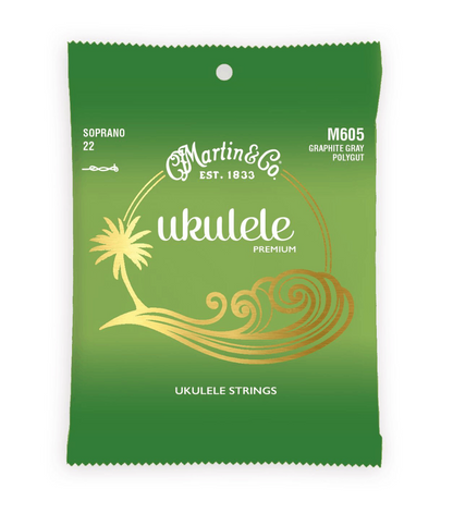 Martin M605 Ukulele Premium Soprano Polygut Strings