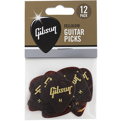 Gibson Tortoise Picks Heavy 12 Pack