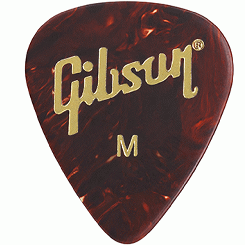 Gibson Tortoise Picks 12 Pack Medium