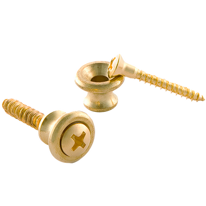 Gibson Strap Buttons Brass (2 Pcs.)