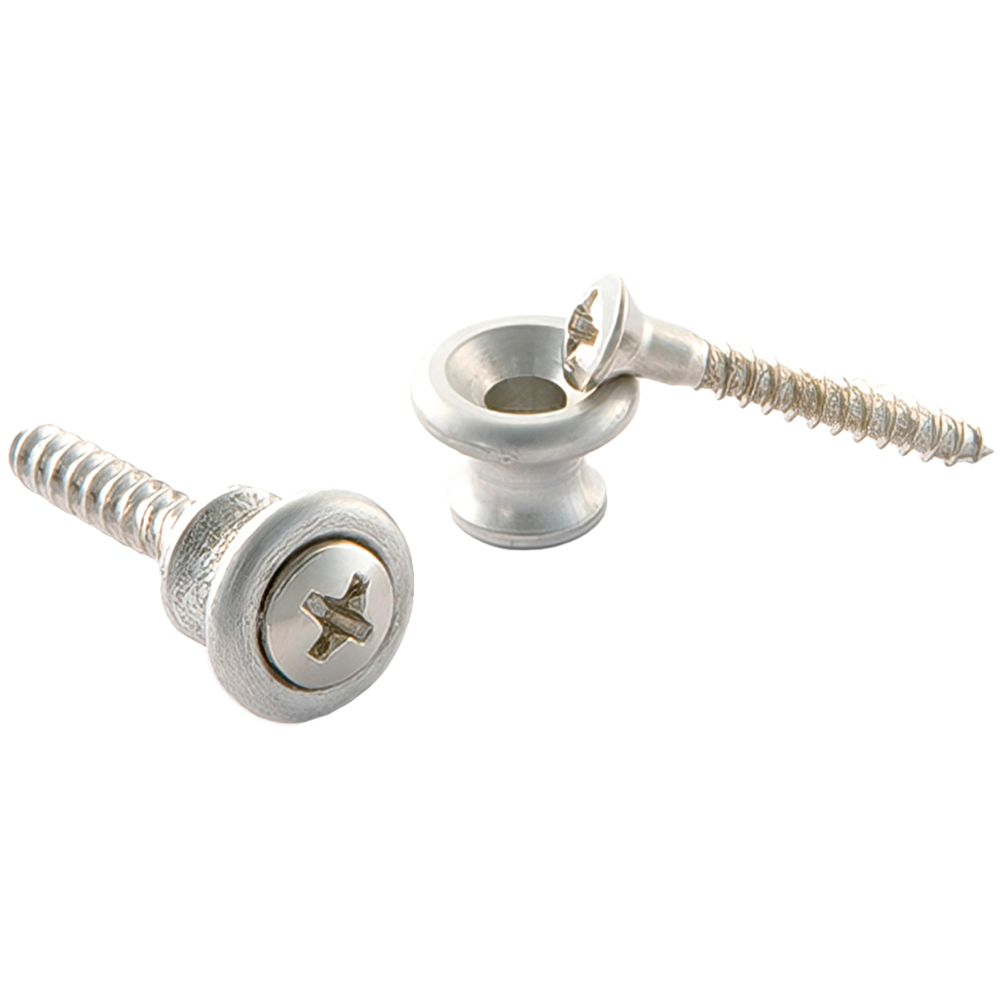 Gibson Strap Buttons in Aluminum (2 Pcs.)