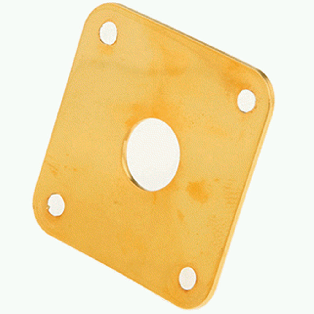 Gibson Metal Jack Plate in Gold