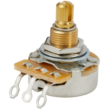 Gibson 500K Audio Taper Potentiometer Short Shaft