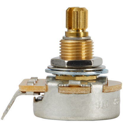 Gibson 500K Audio Taper Potentiometer Short Shaft