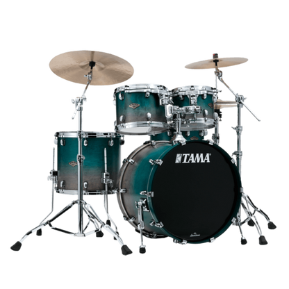 TAMA Starclassic Walnut Birch 4 Piece Shell Pack in Satin Sapphire Fade
