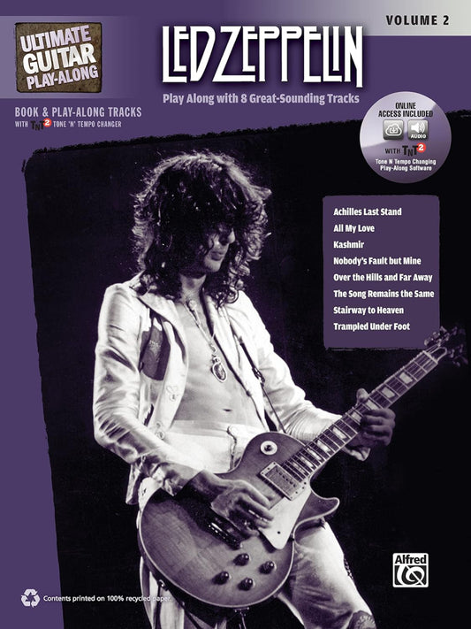 Led Zeppelin Ultimate Guitar Play Along VOL 2
