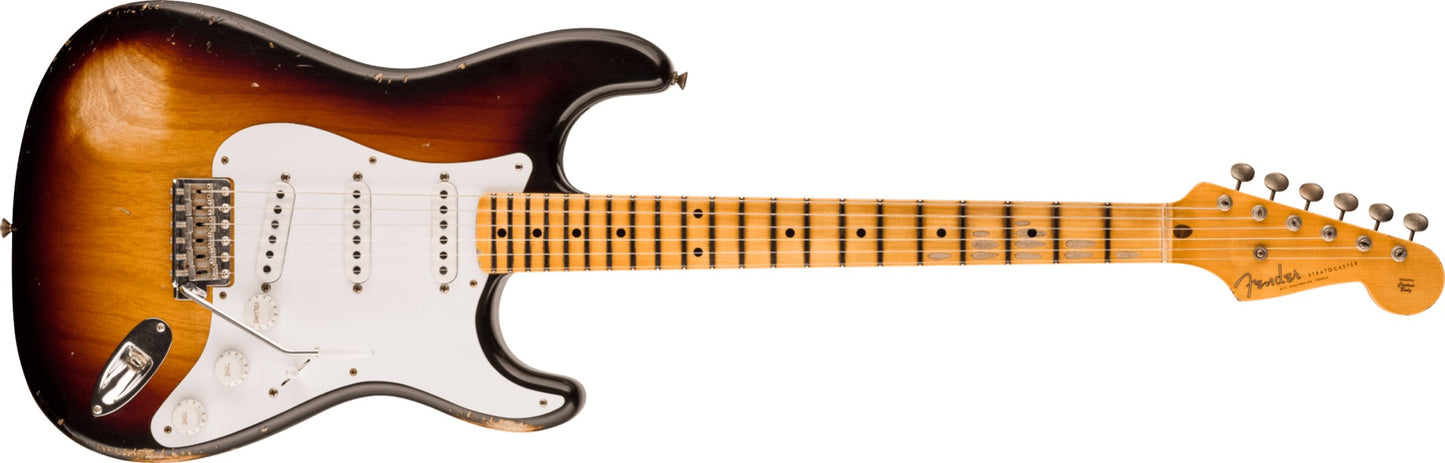 Fender Custom Shop Limited Edition 70th Anniversary 1954 Stratocaster Relic in Wide Fade 2 Color Sunburst