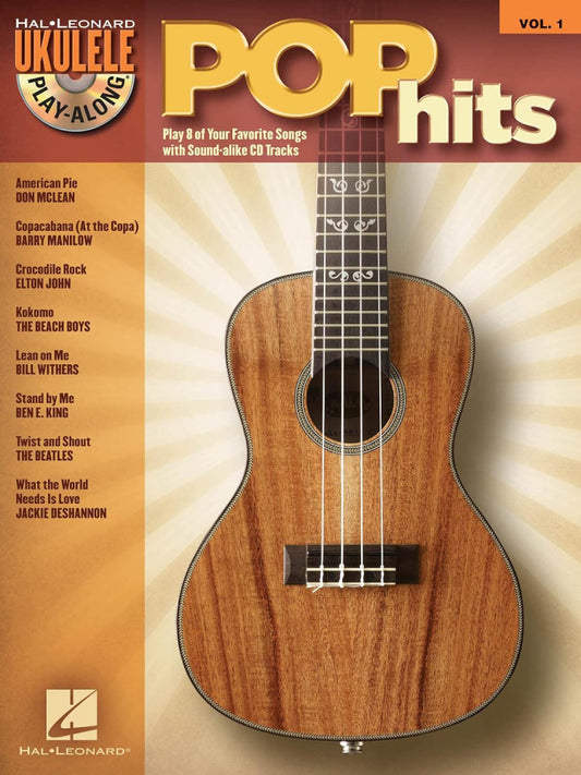 Pop Hits Ukulele Play Along Volume 1 Bk/Cd