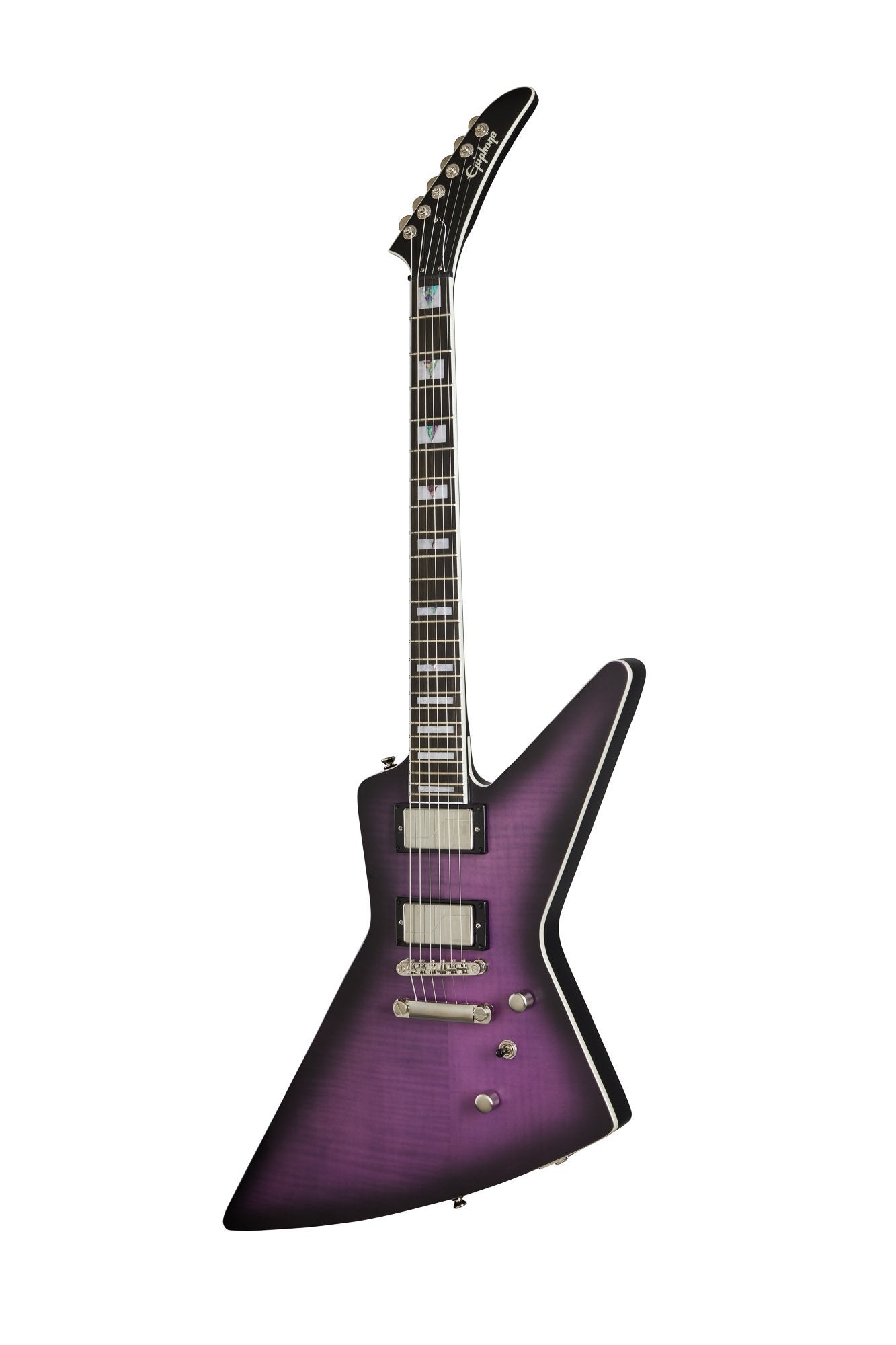 Epiphone Prophecy Extura in Purple Tiger