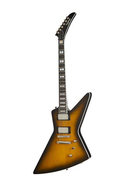 Epiphone Prophecy Extura Electric Guitar in Yellow Tiger