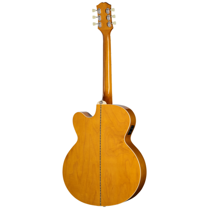 Epiphone J-200 Studio EC Acoustic Electric Guitar in Natural