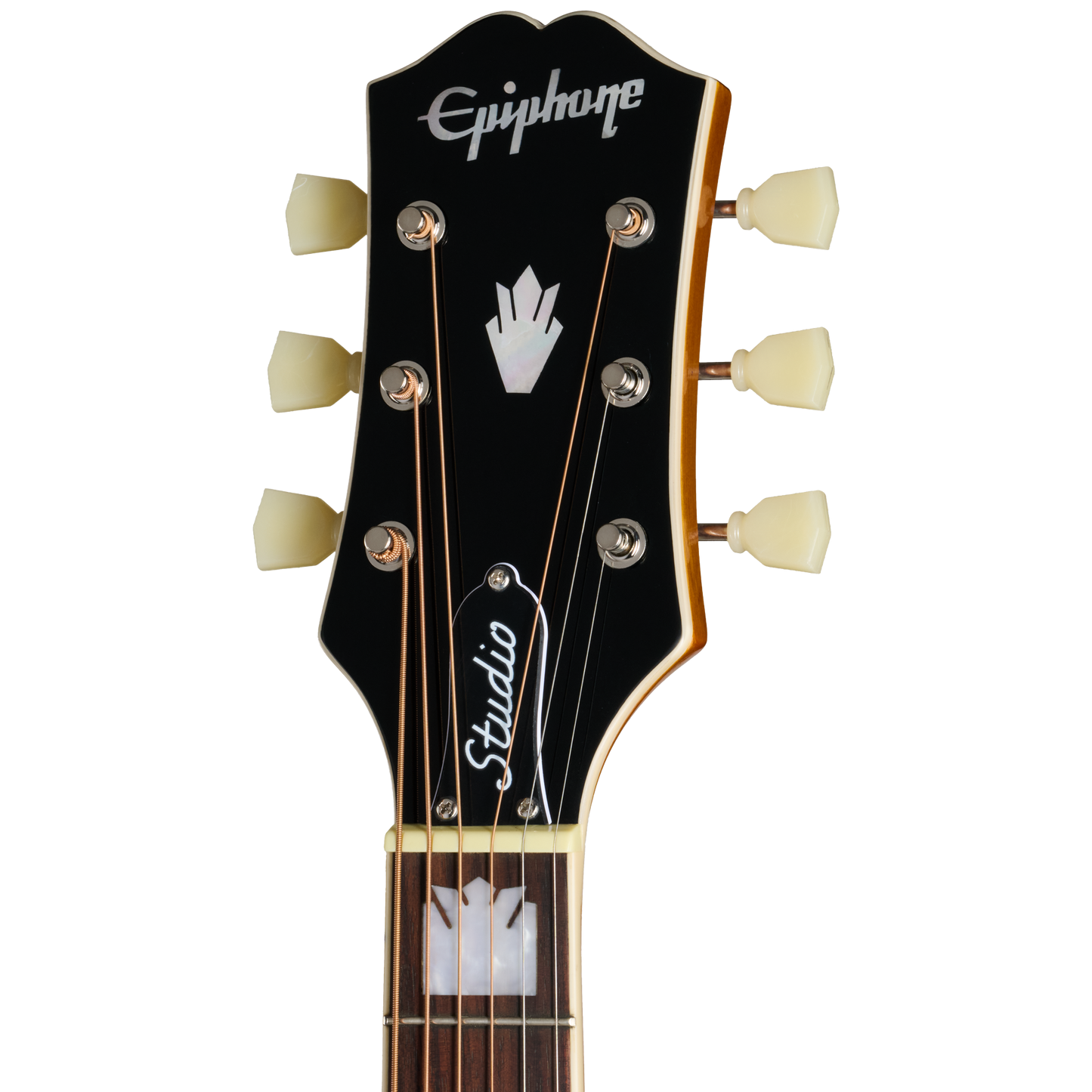 Epiphone J-200 Studio EC Acoustic Electric Guitar in Natural