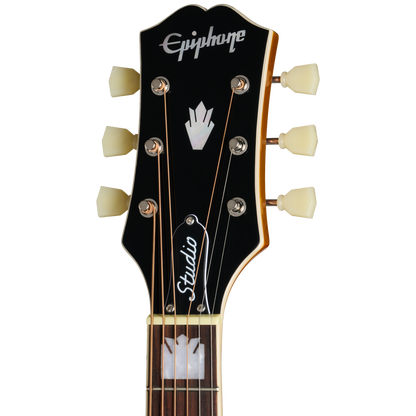 Epiphone J-200 Studio EC Acoustic Electric Guitar in Natural
