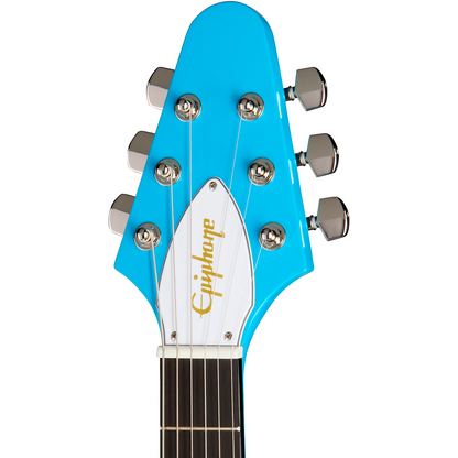 Epiphone Flying V 70S Electric Guitar in Maui Blue