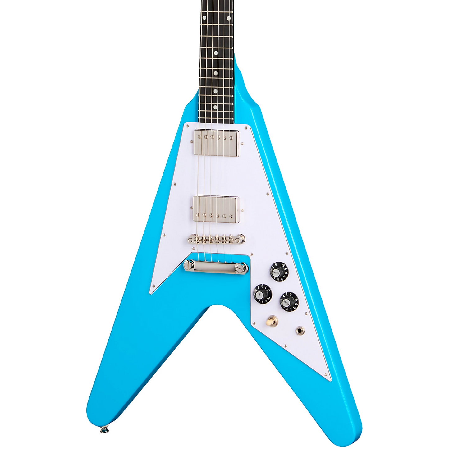 Epiphone Flying V 70S Electric Guitar in Maui Blue