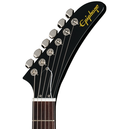 Epiphone Explorer 80S EMG Electric Guitar in Ebony