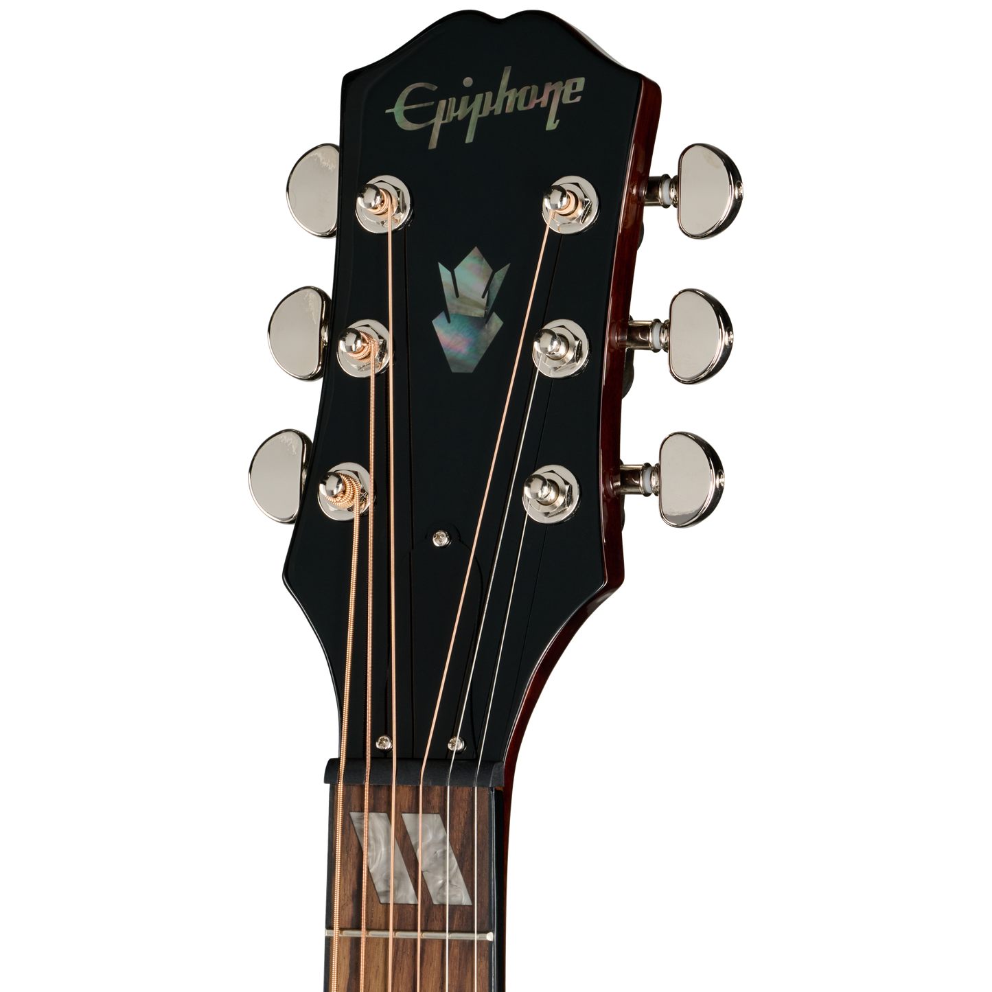 Epiphone Eric Church Hummingbird Dark Acoustic Electric Guitar in Cobra Burst