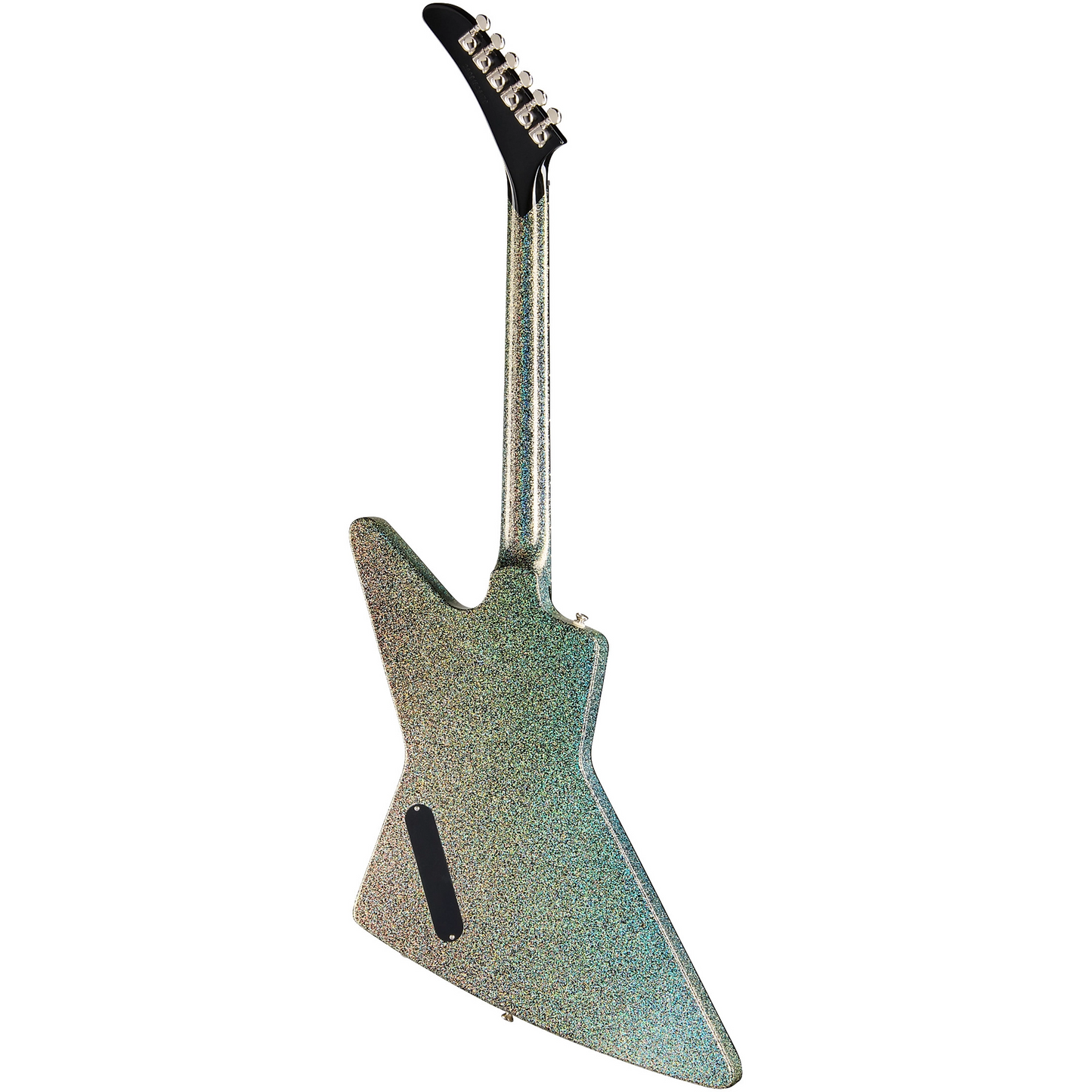 Epiphone Lzzy Hale Explorer Custom in Black Diamond Holographic Sparkle