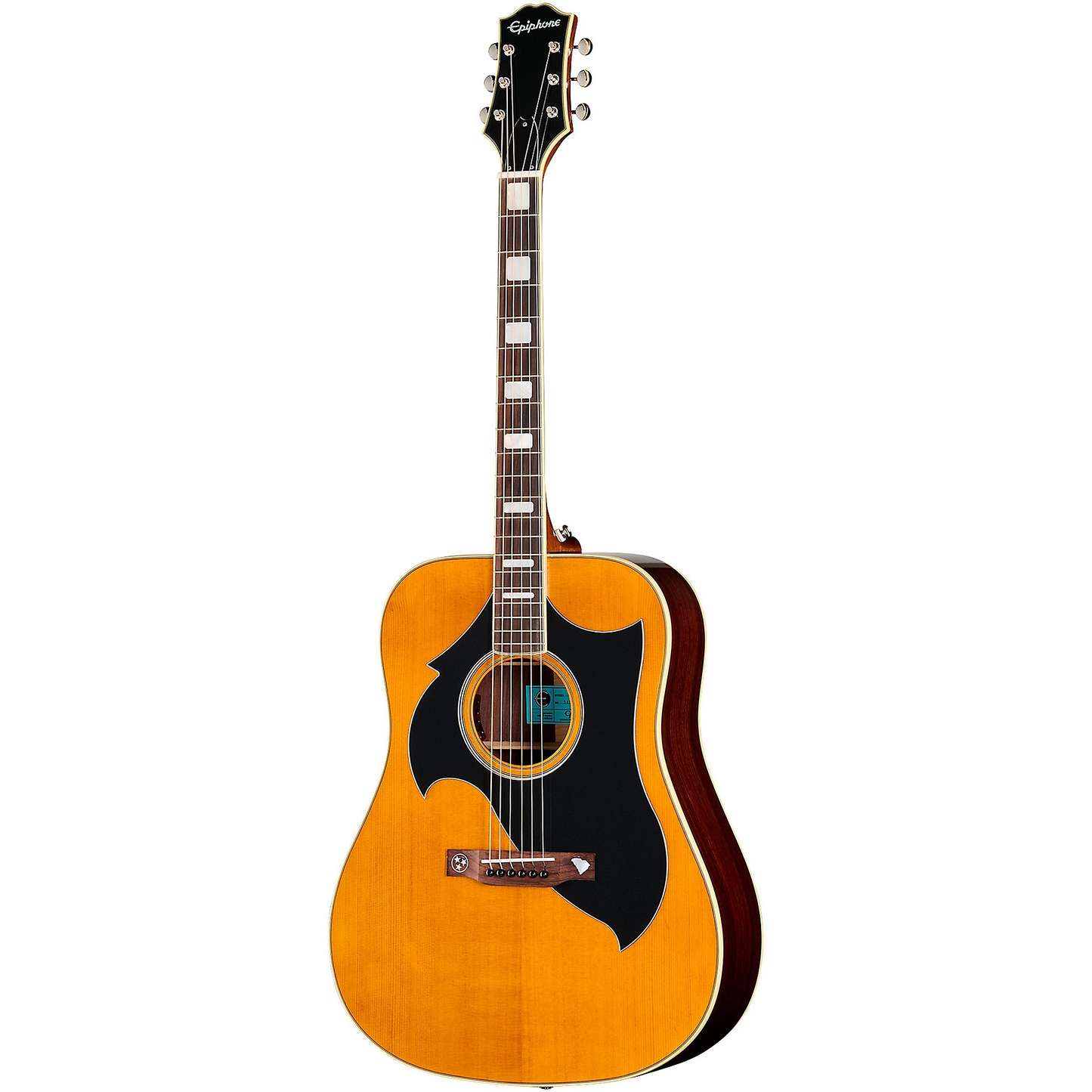 Epiphone Marcus King El Dorado Acoustic-Electric Guitar in Antique Natural