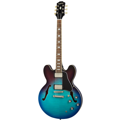 Epiphone ES-335 Figured Electric Guitar in Blueberry Burst