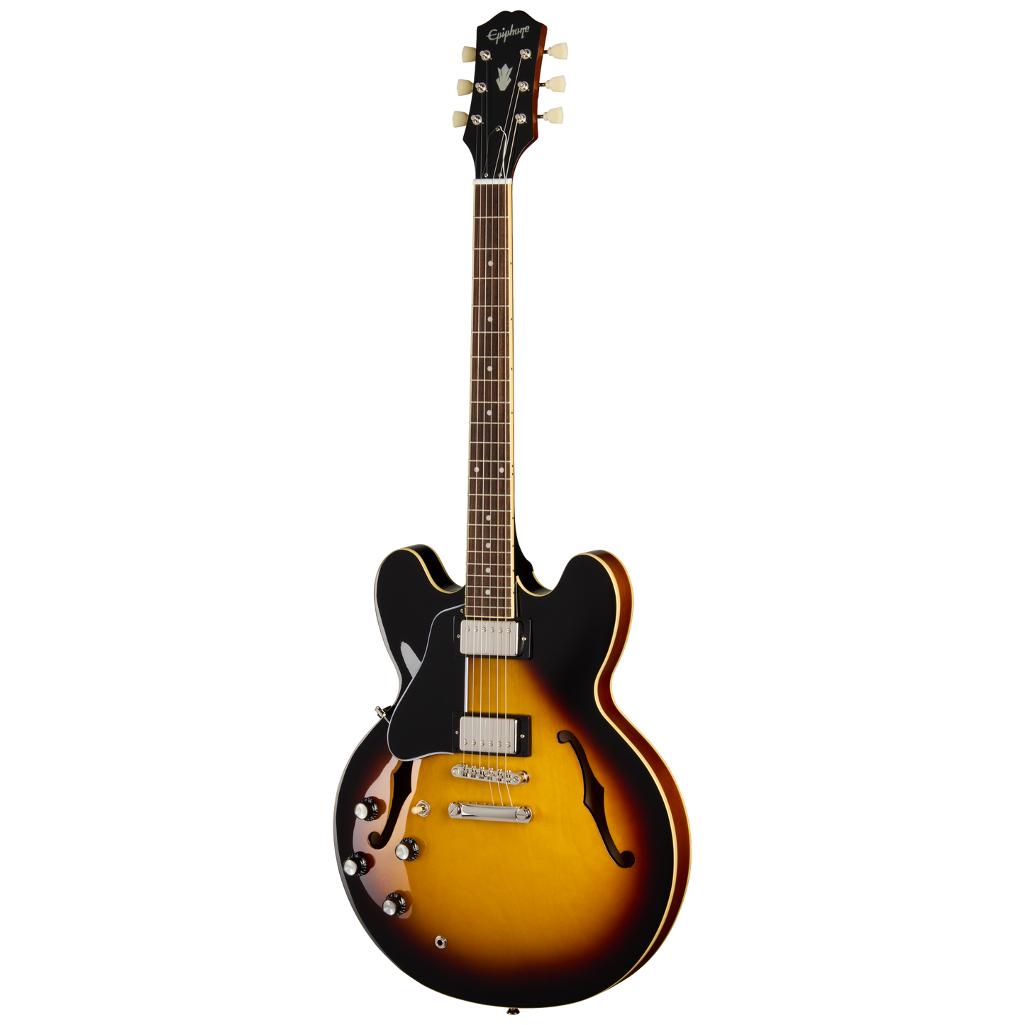 Epiphone ES-335 Left Handed Electric Guitar in Vintage Sunburst