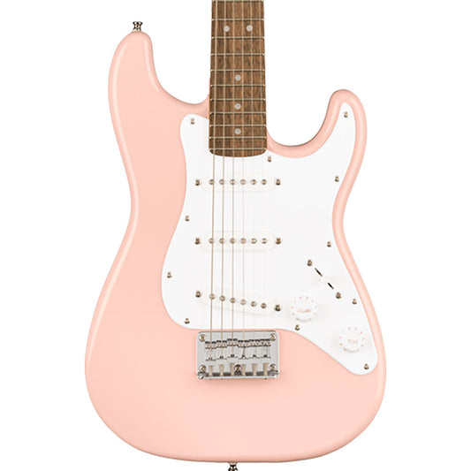 Squier Mini Stratocaster in Shell Pink