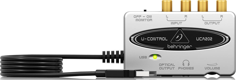 Behringer U Control UCA202  2 In/2 Out USB Audio Interface