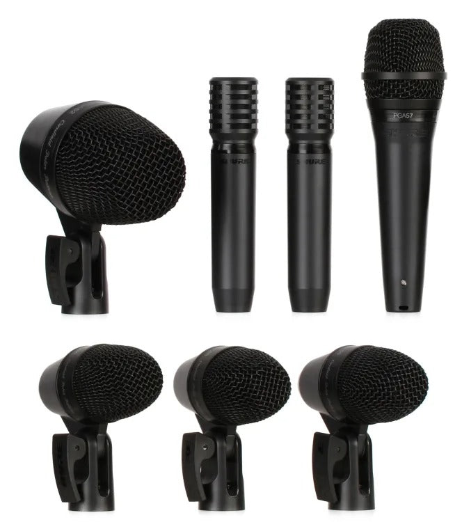 Shure PGADRUMKIT7 7 Piece Drum Microphone Kit