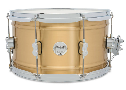 PDP Concept Series 8" x 14" Brushed Brass Snare Drum