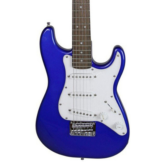 Squier FSR Mini Stratocaster, Laurel Fingerboard in Imperial Blue
