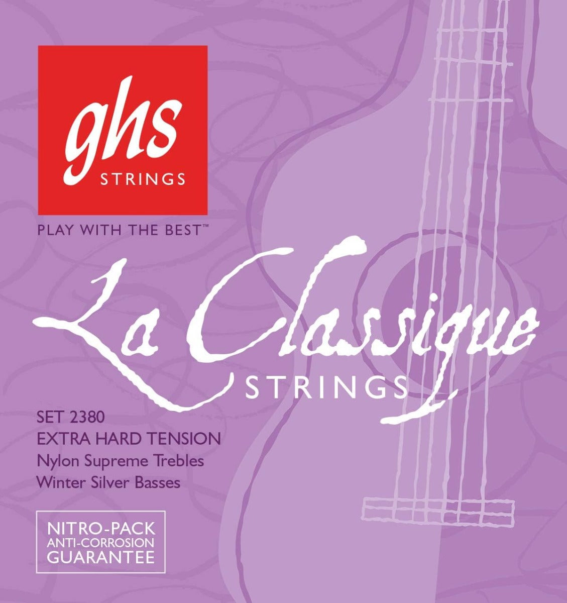 GHS 2380 LA Classique Guitar String 29-46 Gauge