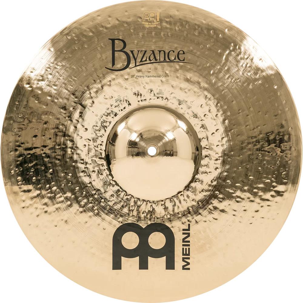 Meinl Cymbals Byzance Brilliant Heavy Hammered Crash 18"