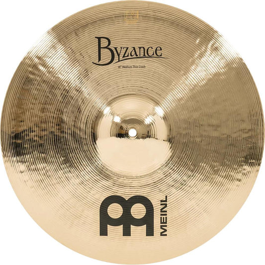 Meinl Cymbals Byzance Brilliant Medium Thin Crash 18"