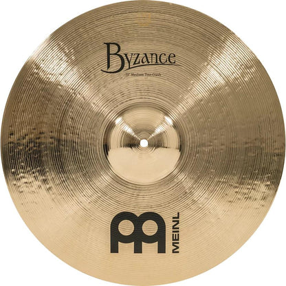Meinl Cymbals Byzance Brilliant Medium Thin Crash 19"