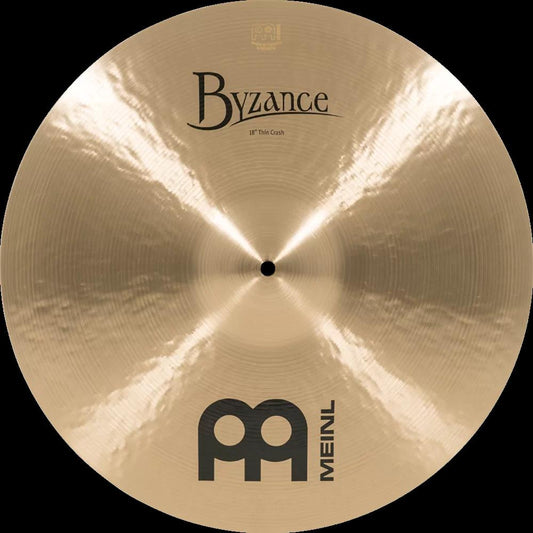 Meinl Cymbals 18" Byzance Traditional Thin Crash