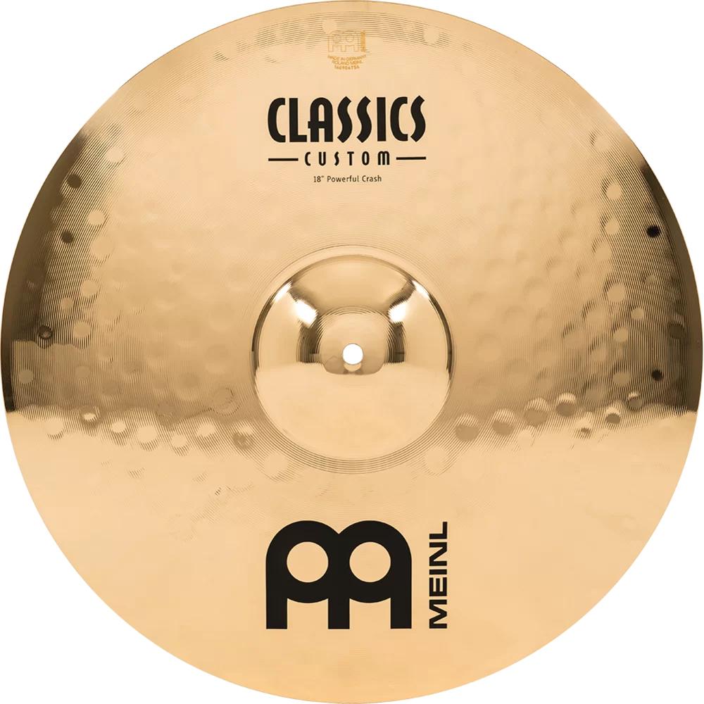 Meinl Cymbals Classics Custom Brilliant 18" Powerful Crash