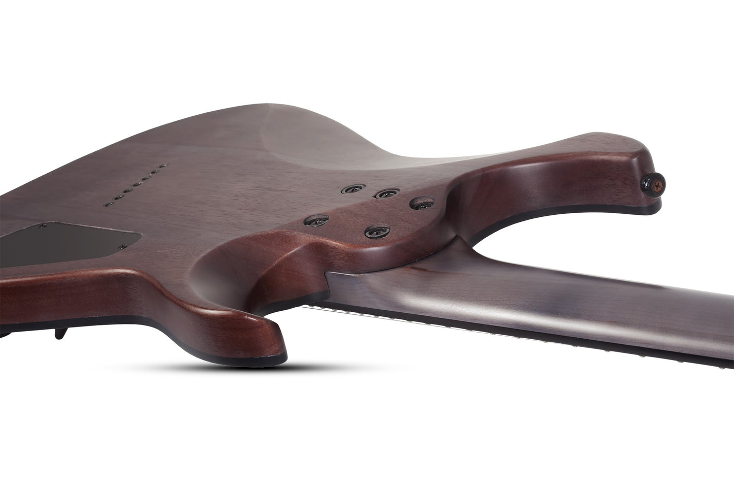 Schecter Omen Elite 7 Multiscale 7 String Left Hand in Black Cherry Burst