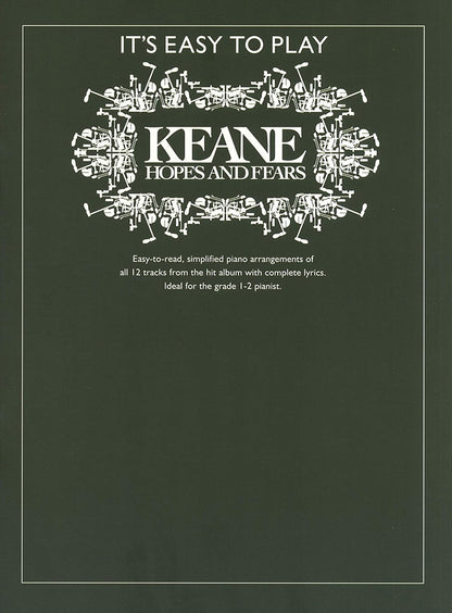 It's Easy To Play Keane Hopes And Fears PVG