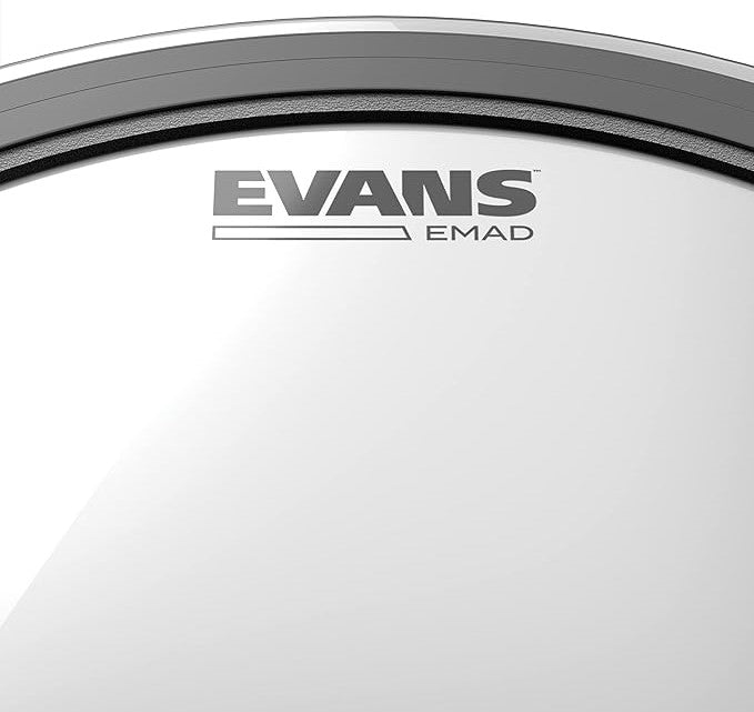 Evans EMAD 16" Clear Tom Hoop Bass Drum Head