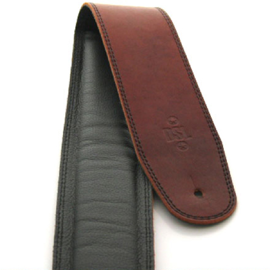 DSL 2.5" Padded Garment Strap in Maroon & Black